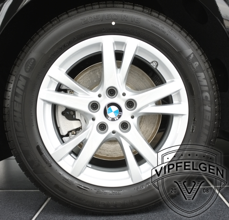 Satz 16" BMW Styling 473 Doppelspeiche 2er Active Tourer F45 Alufelgen Felge 