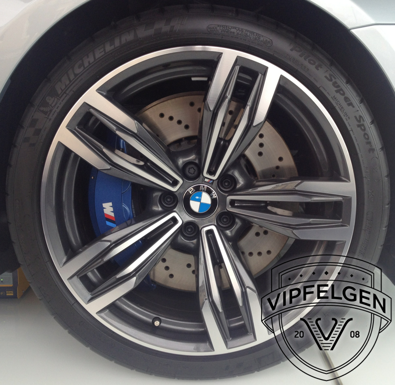 Satz 20" BMW Styling 433 M Doppelspeiche M6 F12 F13 F06 Sommerräder Kompletträder