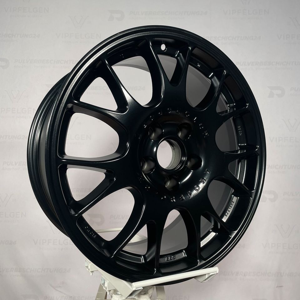 Originale 18 Zoll BBS CH013 Motorsport Alufelgen Felgen Leichtmetallfelgen 8x18 ET38 5x114.3 Schwarz matt (weitere Farben möglich)