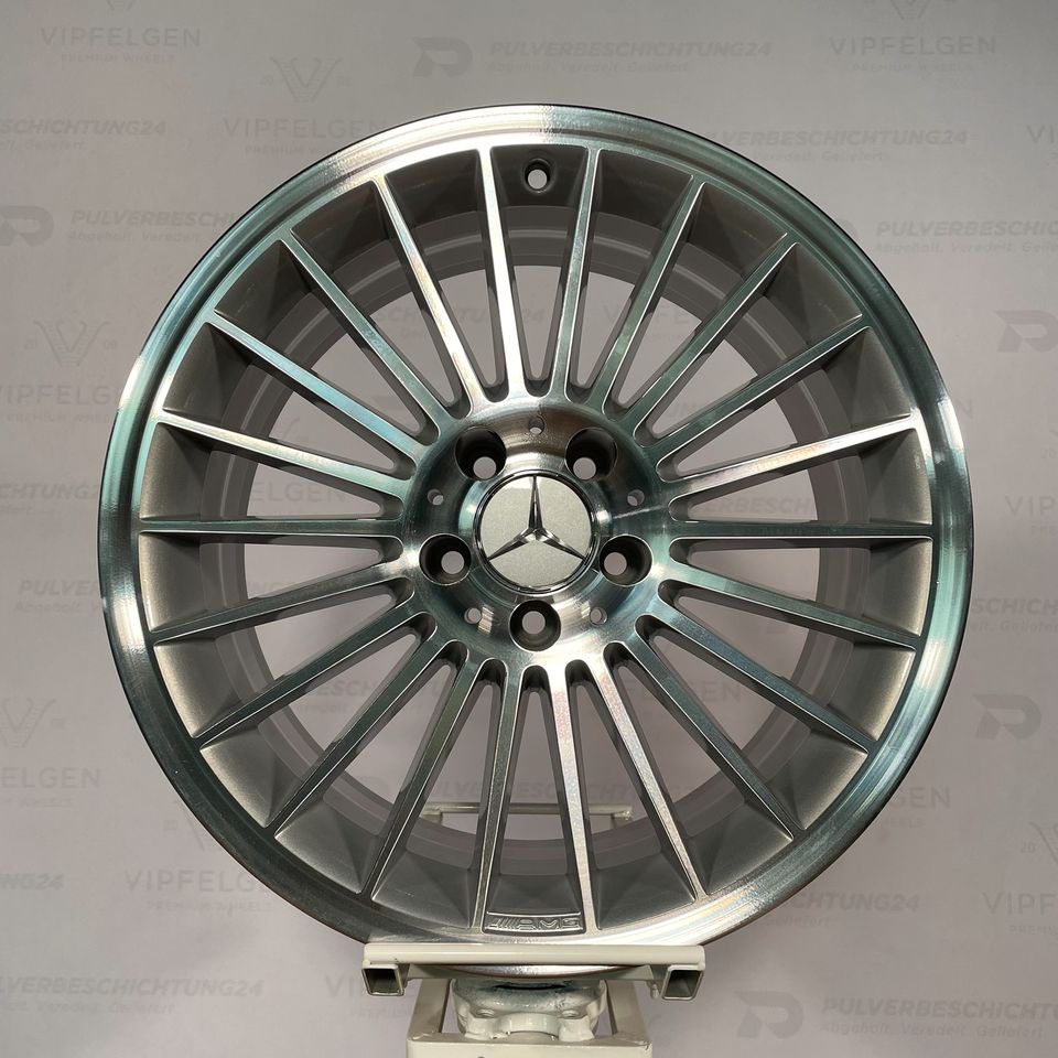 Original 22 inch Audi Q7 4M S-Line Falx alloy wheels Rims black