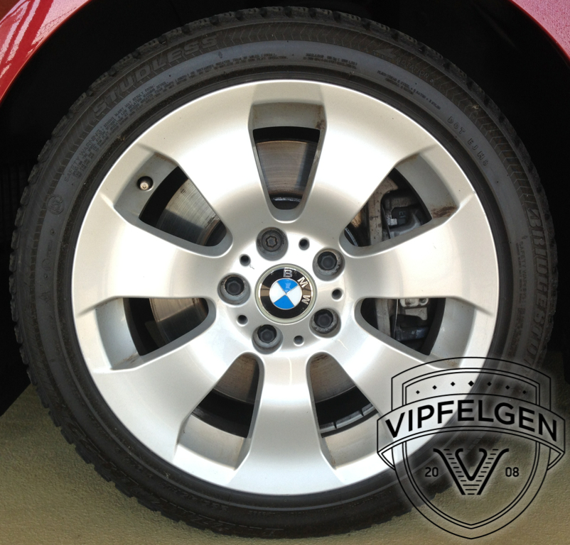 Satz 17" BMW Styling 158 Sternspeiche 3er E90 E91 E92 E93 Winterräder Kompletträder