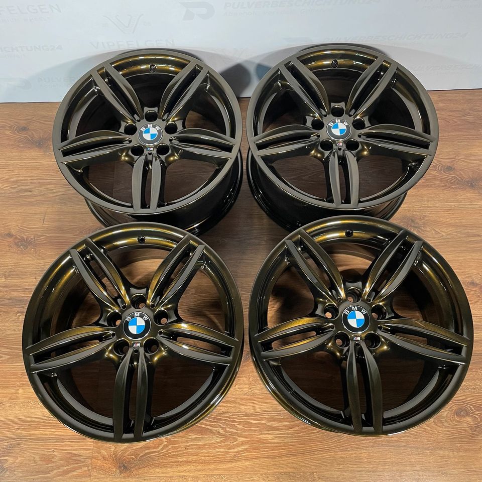 Originale 19 Zoll BMW 6er F12 F13 Styling M351 M-Paket Alufelgen Felgen Leichtmetallfelgen schwarz - bronze (weitere Farben möglich)