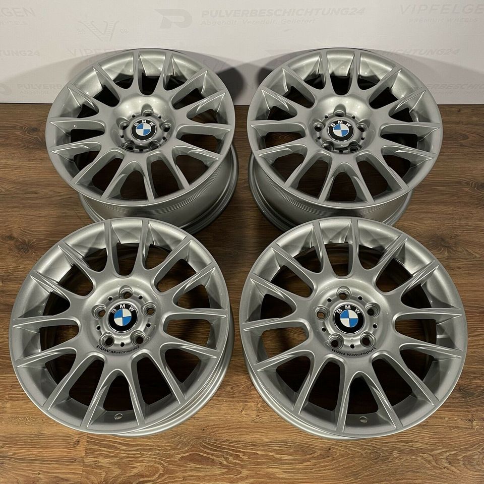 Originale 18 Zoll BMW 3er E90 E92 Styling 216 Motorsport Alufelgen Felgen Leichtmetallfelgen silber glänzend (weitere Farben möglich) 