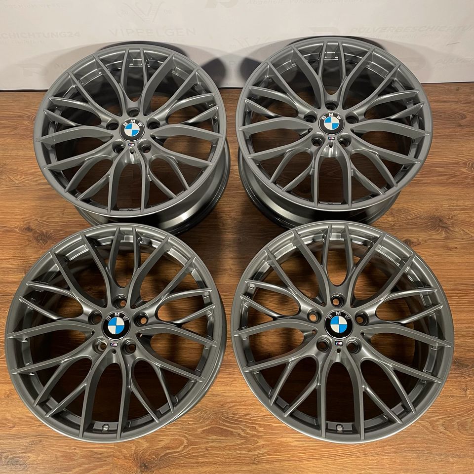 Originale 19 Zoll BMW 1er F20 F21 M405 Performance Alufelgen Felgen Leichtmetallfelgen ferric grey DB703 Pirelli Sommereifen RunFlat (weitere Farben möglich)