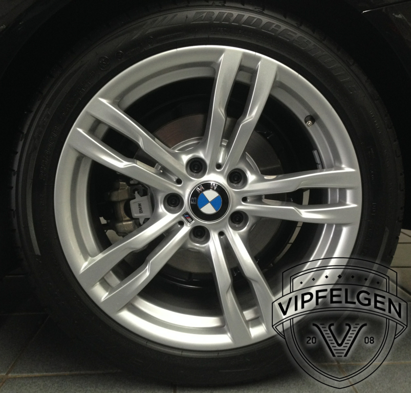 Satz 18" BMW Styling 441 M Doppelspeiche 4er F32 F33 F36 Winterräder Kompletträder