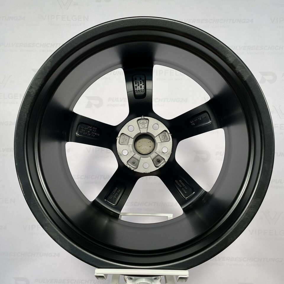 Originale 18 Zoll Audi A3 S3 8P Rotor 5 x 112 Alufelgen Leichtmetallfelgen Felgen schwarz (weitere Farben möglich)