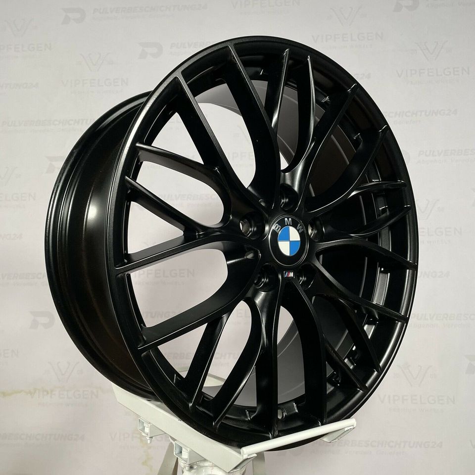 Originale 19 Zoll BMW 2er F22 F23 M405 Performance Alufelgen Felgen Leichtmetallfelgen schwarz matt (weitere Farben möglich)