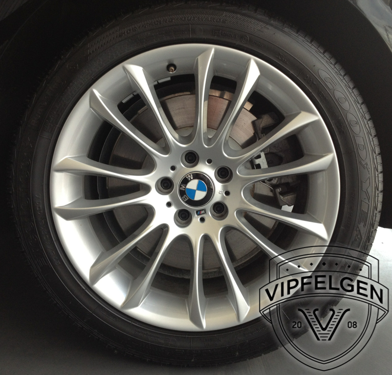 Satz 19" BMW Styling 302 M-V-Speiche 7er F01 F02 Winterräder Kompletträder 