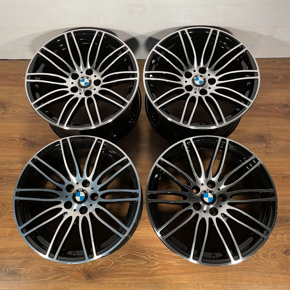 Originale 19 Zoll BMW 3er E90 E92 Styling 269 Performance Alufelgen Felgen Leichtmetallfelgen schwarz mit glanzgedrehter Front (weitere Farben möglich)