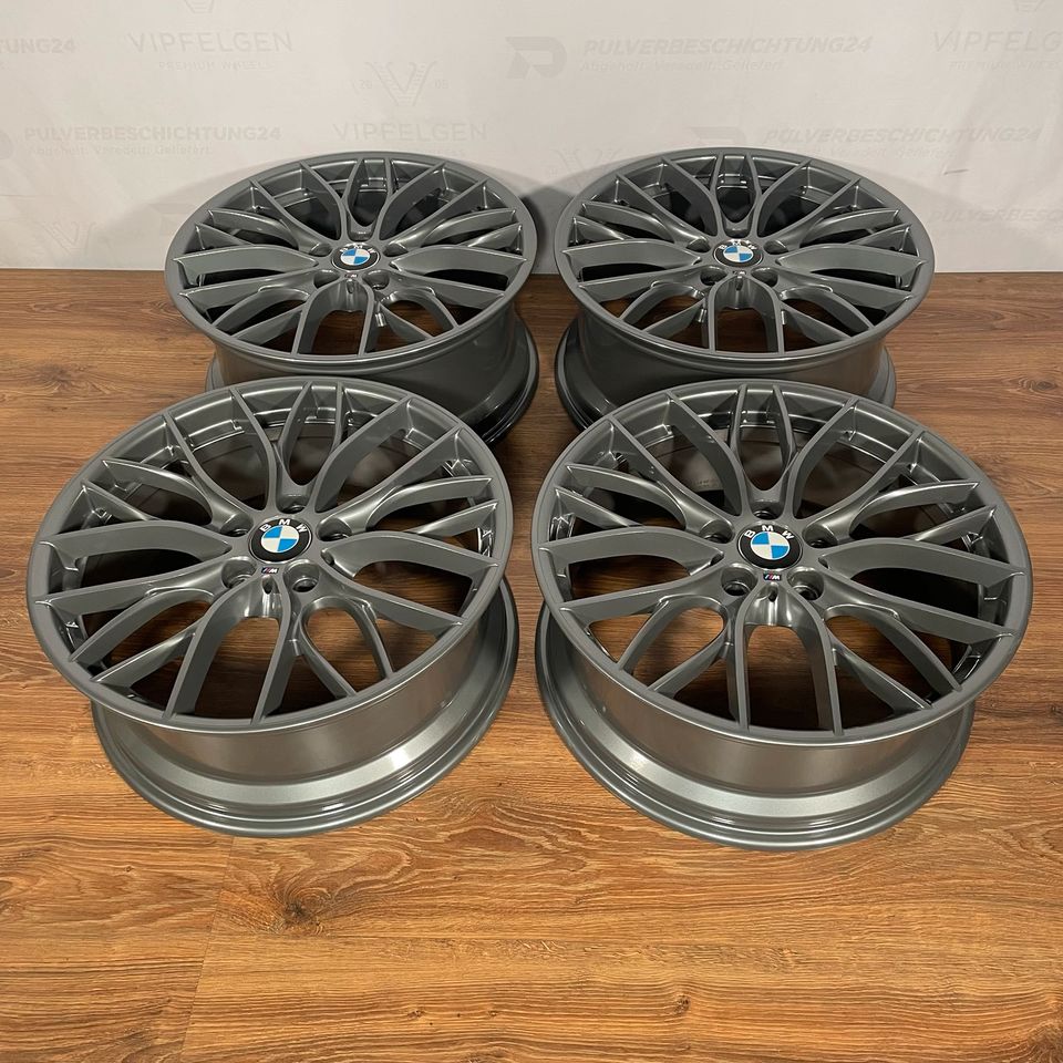 Originale 20 Zoll BMW 4er F32 F33 Styling M405 Performance Alufelgen Felgen Leichtmetallfelgen ferricgrey (weitere Farben möglich) 