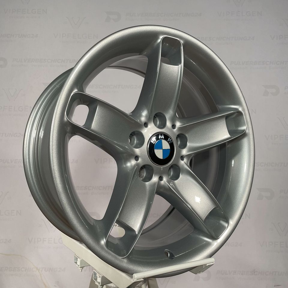 Originale 17 Zoll BMW 5er E39 Styling 49 Sternspeiche Alufelgen Felgen Leichtmetallfelgen silber (weitere Farben möglich)