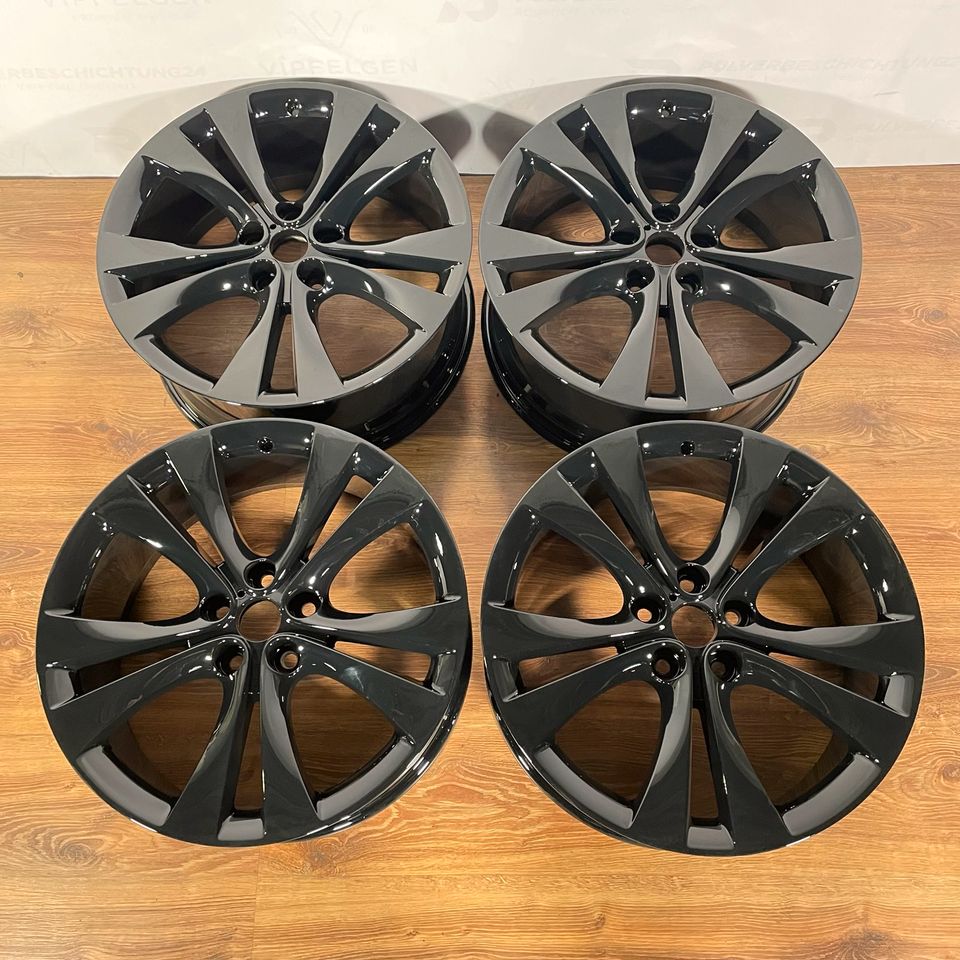 Set de jante de 19" BMW Styling 423 W-Spoke Seria 5 F10 jante din aliaj Jante 