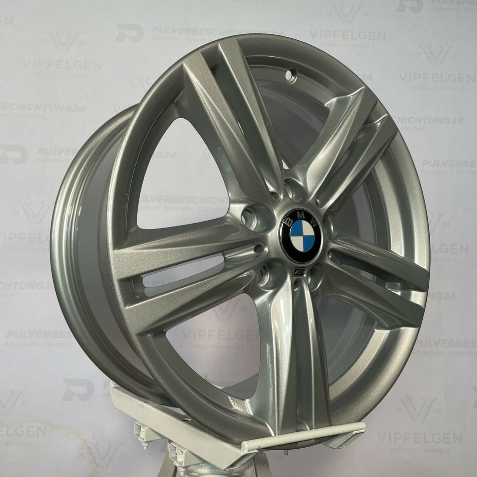 Originale 18 Zoll BMW 1er F20 F21 Styling M386 Alufelgen Leichtmetallfelgen Felgen silber glänzend (weitere Farben möglich)