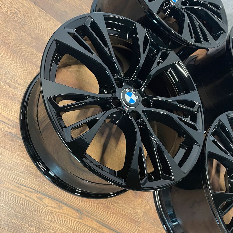 Satz 21" BMW Styling 599 M Performance Doppelspeiche X5 F15 Alufelgen Felgen (weitere Farben möglich)