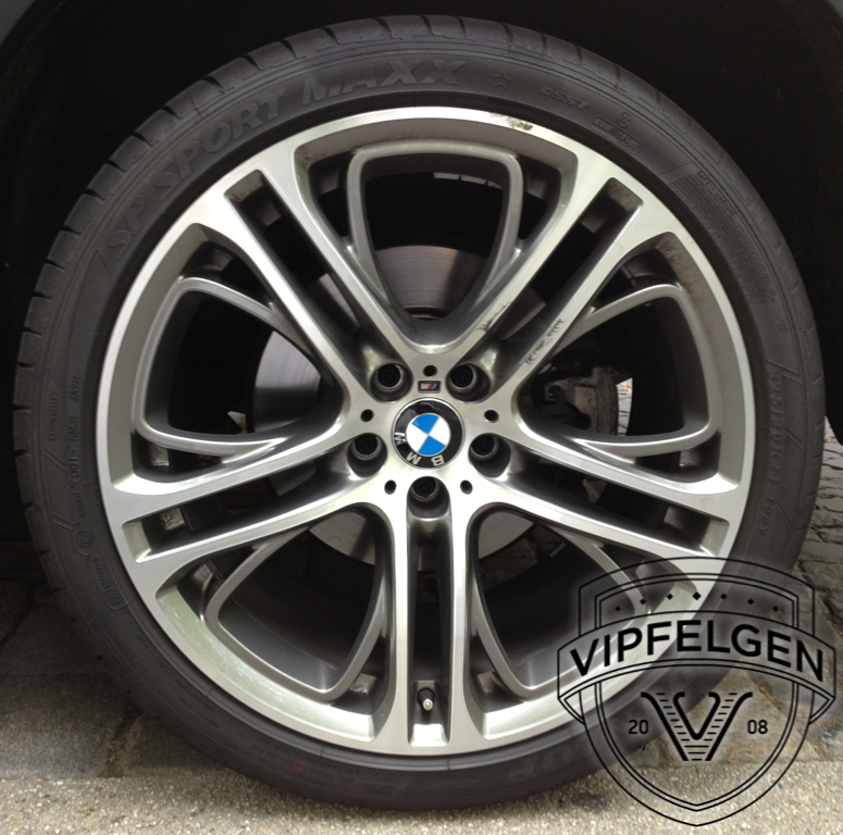 Satz 21" BMW Styling 310 M Doppelspeiche X5 F15 Sommerräder Kompletträder 