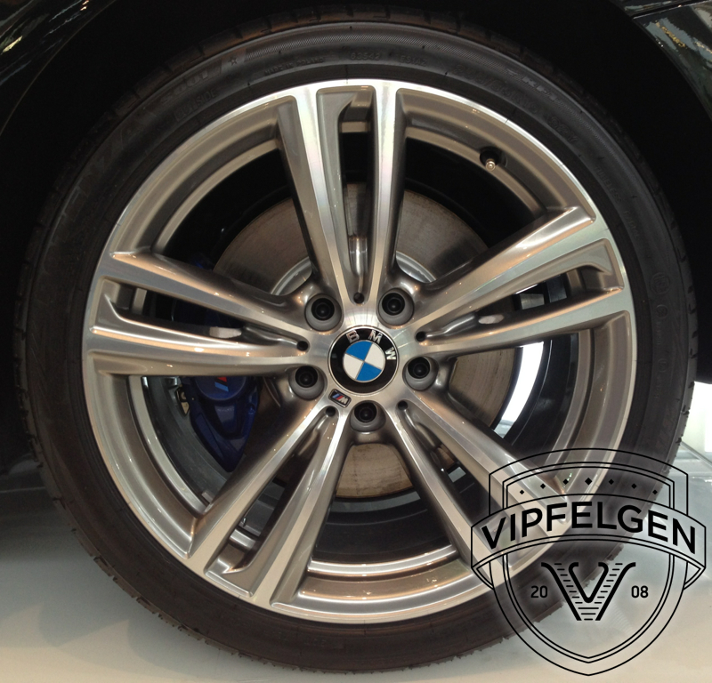 Satz 19" BMW Styling 442 M Doppelspeiche 3er F30 F31 Sommerräder Kompletträder 