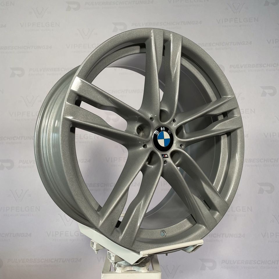 Originale 20 Zoll BMW 6er F12 F13 Styling M373 M-Paket Alufelgen Felgen Leichtmetallfelgen silber (weitere Farben möglich)