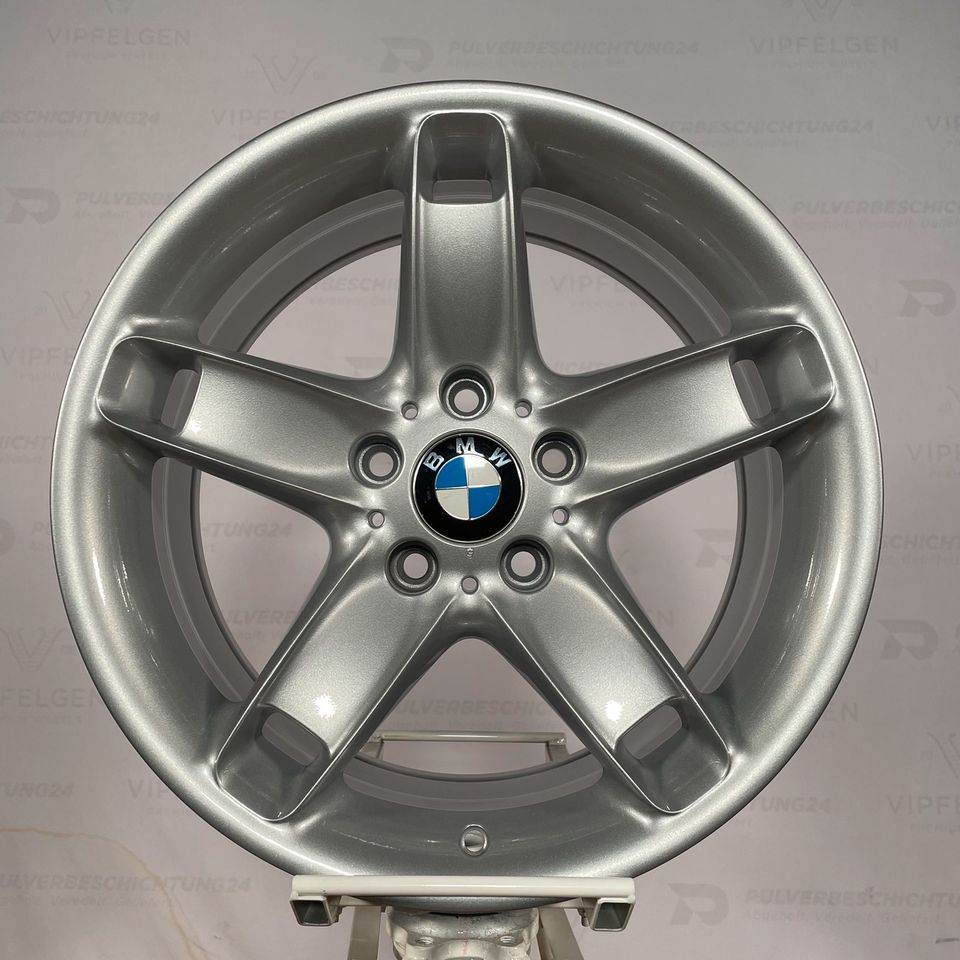 Originale 17 Zoll BMW 5er E39 Styling 49 Sternspeiche Alufelgen Felgen Leichtmetallfelgen silber (weitere Farben möglich)