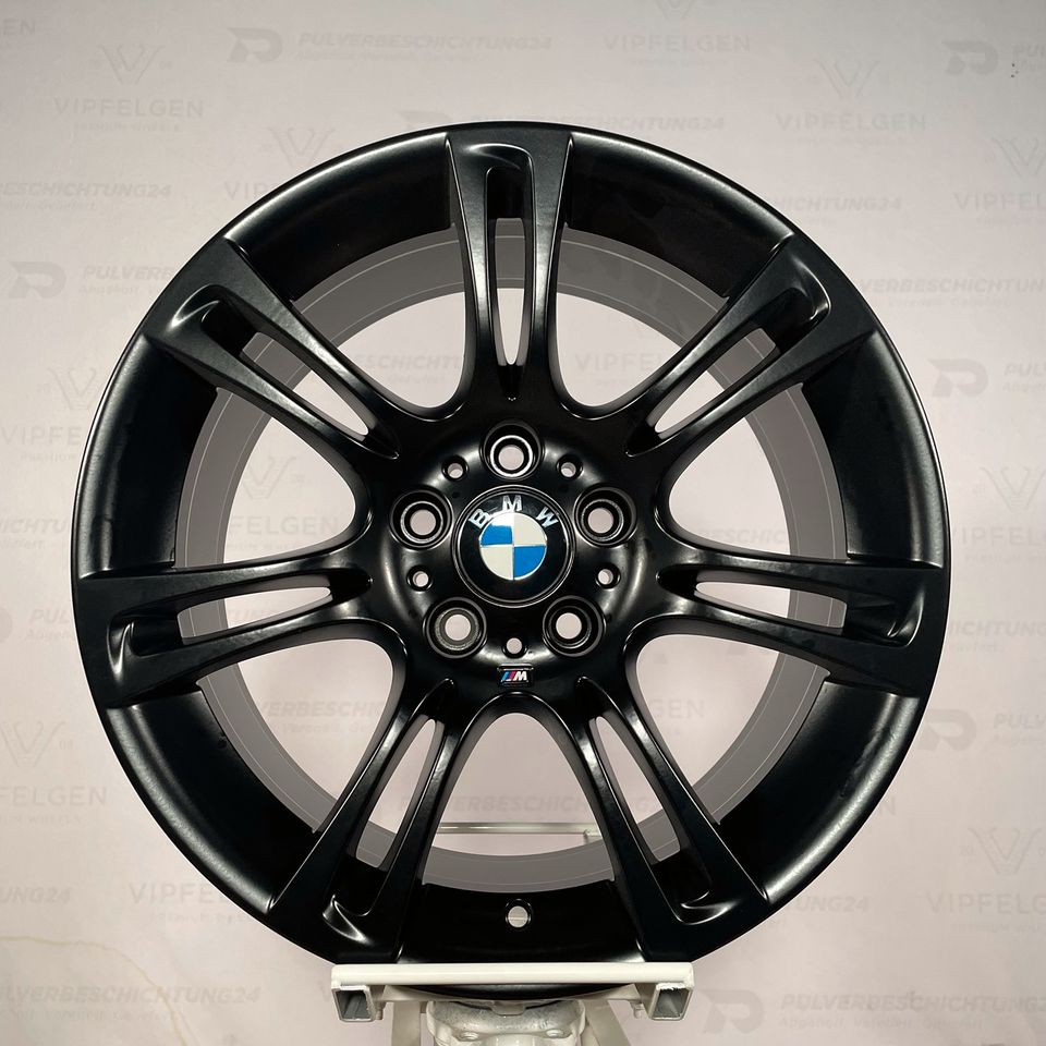 Originale 18 Zoll BMW 5er F11 Styling M350 Doppelspeiche Alufelgen Leichtmetallfelgen Felgen schwarz matt (weitere Farben möglich) 