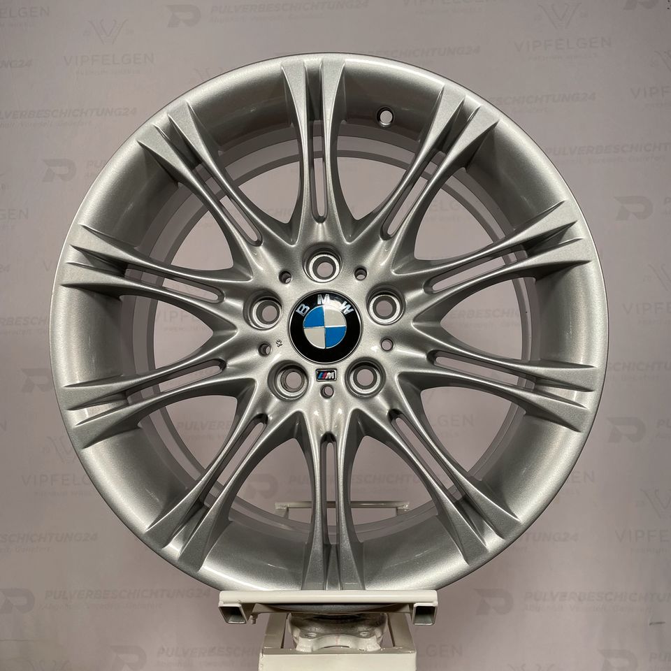 Originale 18 Zoll BMW 3er E46 Styling M135 Doppelspeiche Alufelgen Felgen Leichtmetallfelgen silber glänzend (weitere Farben möglich)