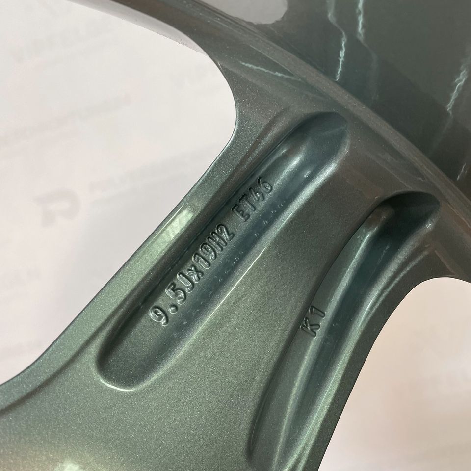 Originale 19 Zoll Mercedes CL C215 AMG Alufelgen Felgen Leichtmetallfelgen silber glänzend mit glanzgedrehtem Rand (weitere Farben möglich)