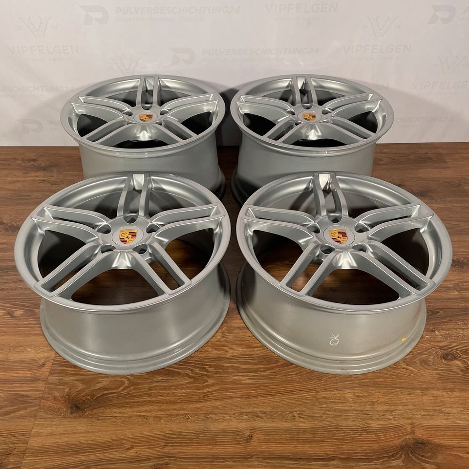 Originale 19 Zoll Porsche 991 C4 Carrera Rad Alufelgen Felgen Leichtmetallfelgen silber glänzend (weitere Farben möglich)