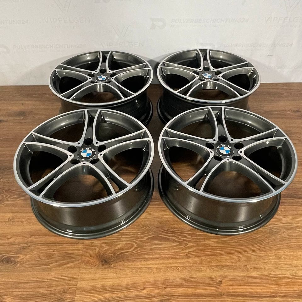 Originale 19 Zoll BMW 2er F22 F23 Styling 361 Alufelgen Felgen Leichtmetallfelgen anthrazit mit glanzgedrehter Front mit Sommerreifen von Michelin PS4 indiv. auf Kundenwunsch (weitere Farben möglich)