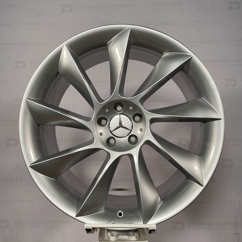 Originale 21 Zoll Lorinser RS8 Mercedes ML GLE W166 W164 Alufelgen Felgen Leichtmetallfelgen silber glänzend (weitere Farben möglich)