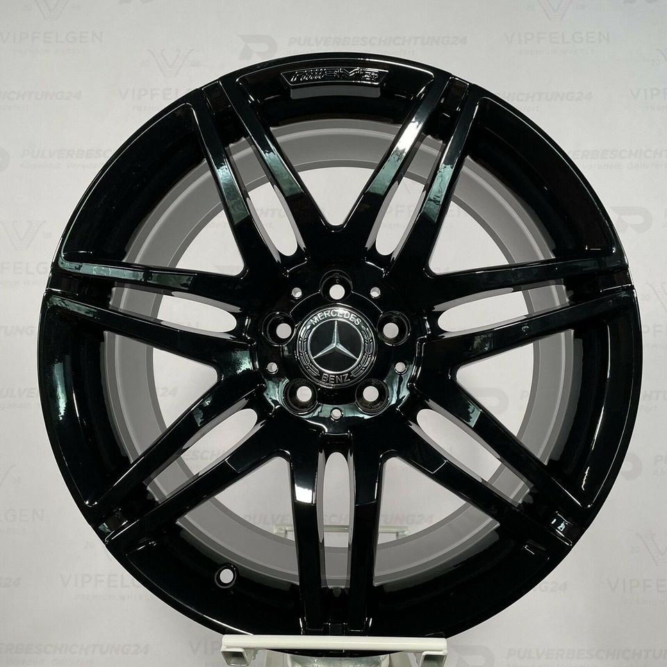 Originale 19 Zoll AMG Mercedes V-Klasse W447 Vito Viano Alufelgen Felgen Leichtmetallfelgen schwarz glänzend (weitere Farben möglich)