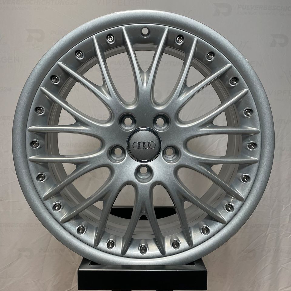 Originale 18 Zoll Audi A3 S3 8P BBS Speedline Alufelgen 5x112 Alufelgen Felgen Leichtmetallfelgen Silber (weitere Farben möglich)