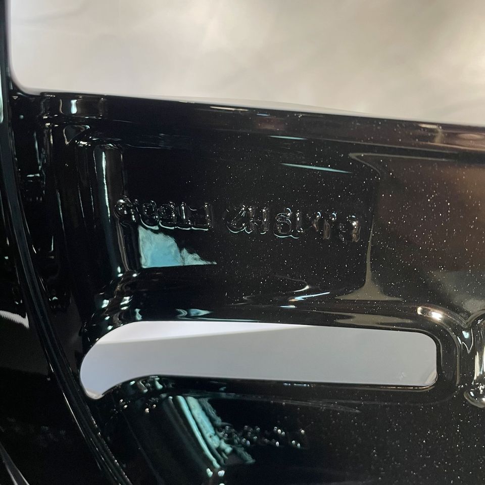 Originale 19 Zoll Mercedes V-Klasse W639 Vito Viano Alufelgen Felgen Leichtmetallfelgen schwarz mit glanzgedrehter Front (weitere Farben möglich)