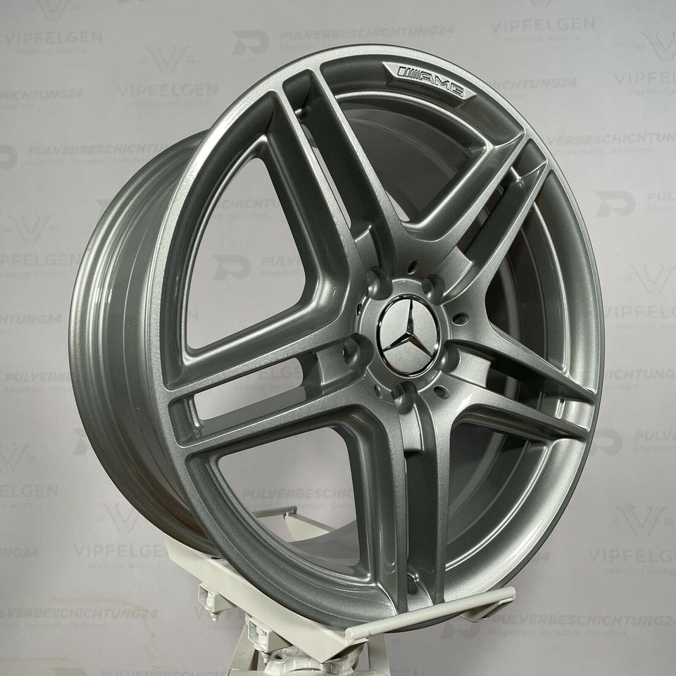 Оригинальные 16-дюймовые легкосплавные диски AMG Mercedes S-Class W126 C126 OZ Диски легкосплавные серебристые