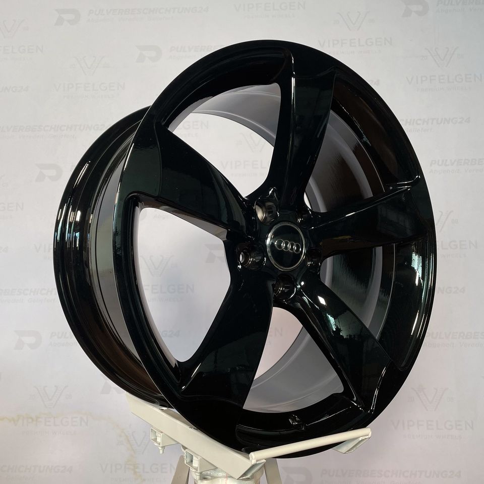 Originale 19 Zoll Audi RS3 8P Rotor Alufelgen 5x112 Leichtmetallfelgen Felgen schwarz glänzend (weitere Farben möglich)