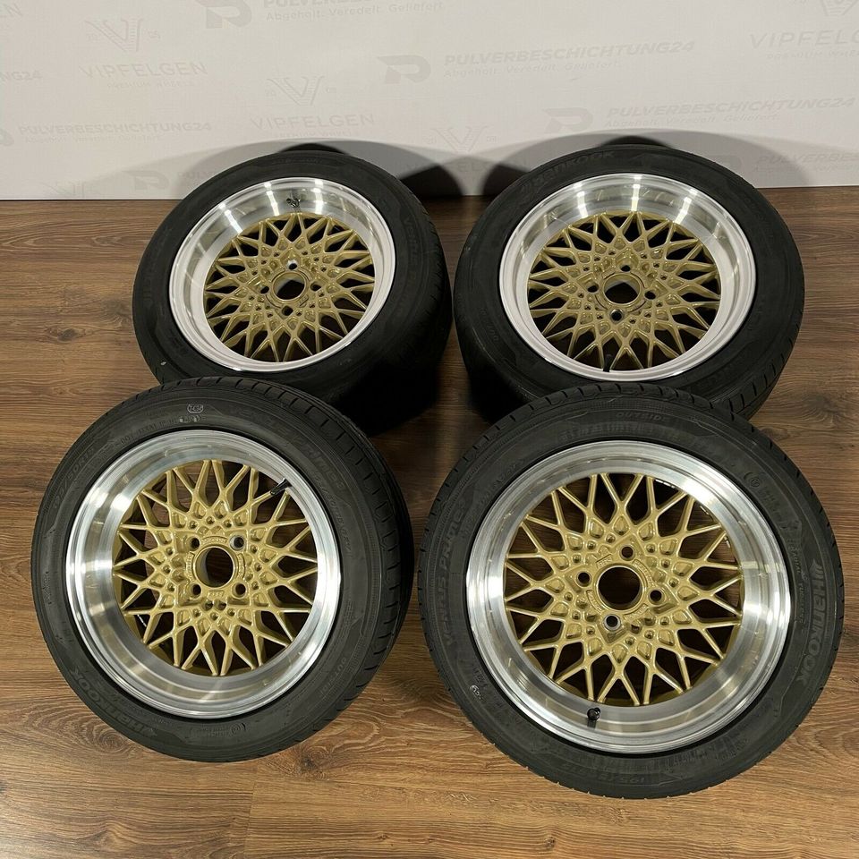 Originale 15 Zoll BBS Mahle Alufelgen 4x100 BMW E21 Sommerräder (weitere Farben möglich)