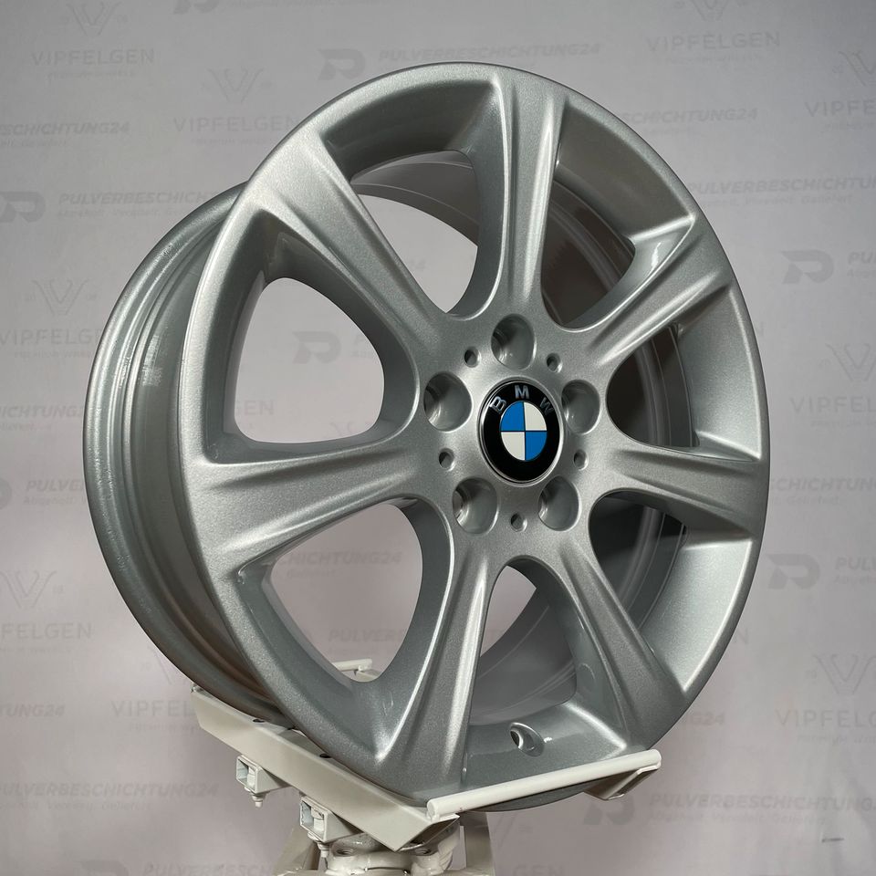 Originale 17 Zoll BMW 3er F30 F31 Styling 394 Sternspeiche Alufelgen Leichtmetallfelgen Felgen silber glänzend (andere Farben möglich)