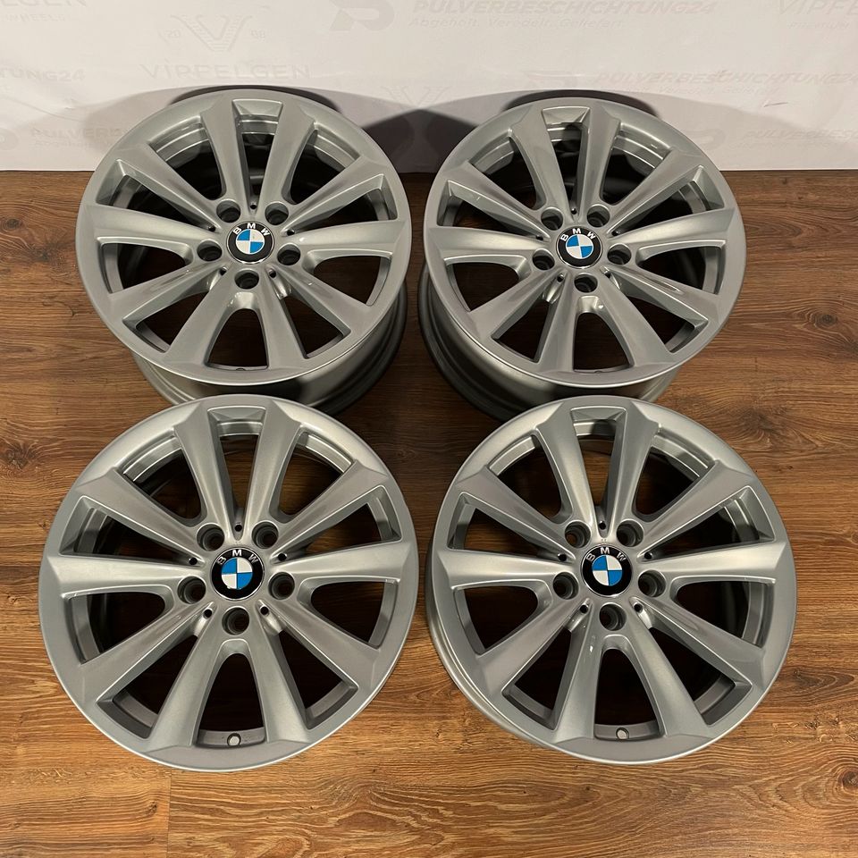 Originale 17 Zoll BMW 5er F10 F11 Styling 236 Alufelgen Felgen Leichtmetallfelgen silber glänzend (weitere Farben möglich)