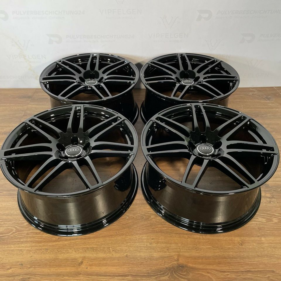 Originele 18 inch Audi A3 S3 8P Rotor 5 x 112 lichtmetalen velgen Lichtmetalen velgen zwart