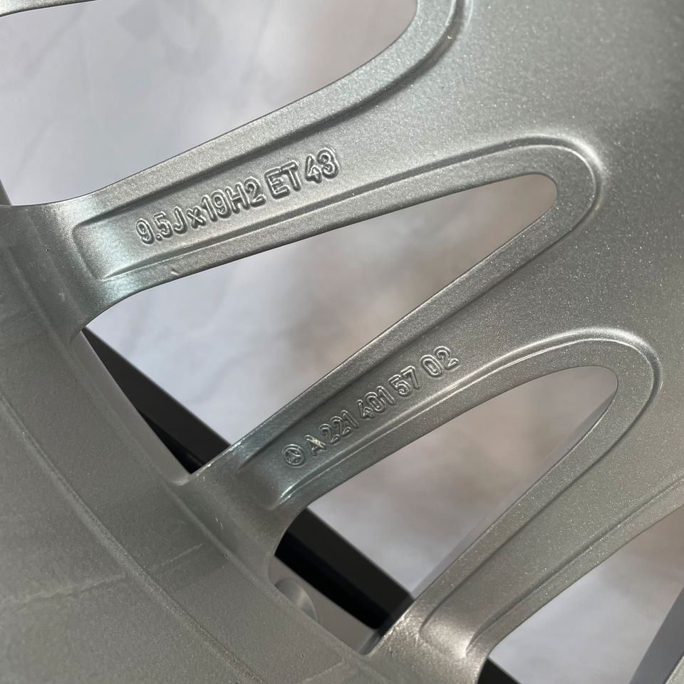 Originale 19 Zoll Mercedes S-Klasse W221 CL C216 W216 Alufelgen Felgen Leichtmetallfelgen silber (weitere Farben möglich)