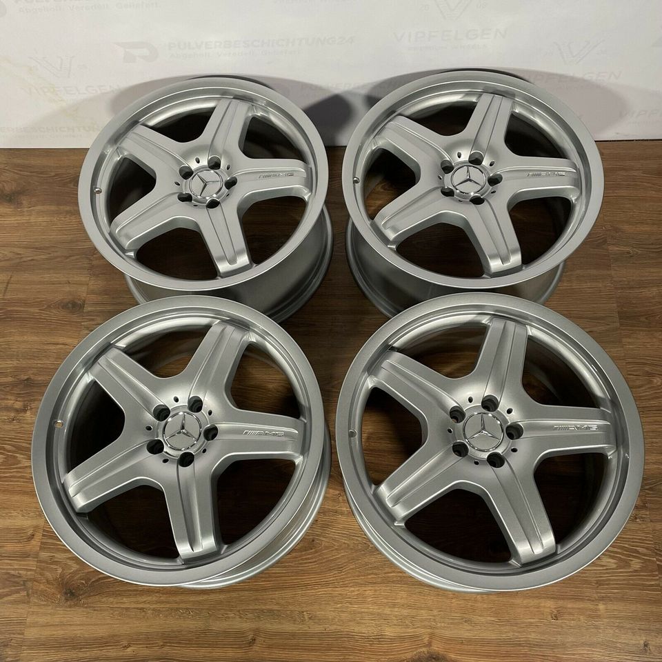 Originale 20 Zoll Mercedes ML 63 AMG W164 Alufelgen Felgen Leichtmetallfelgen A1644012002 im Rohzustand ohne Farbe indiv. auf Kundenwunsch (5 Felgen)