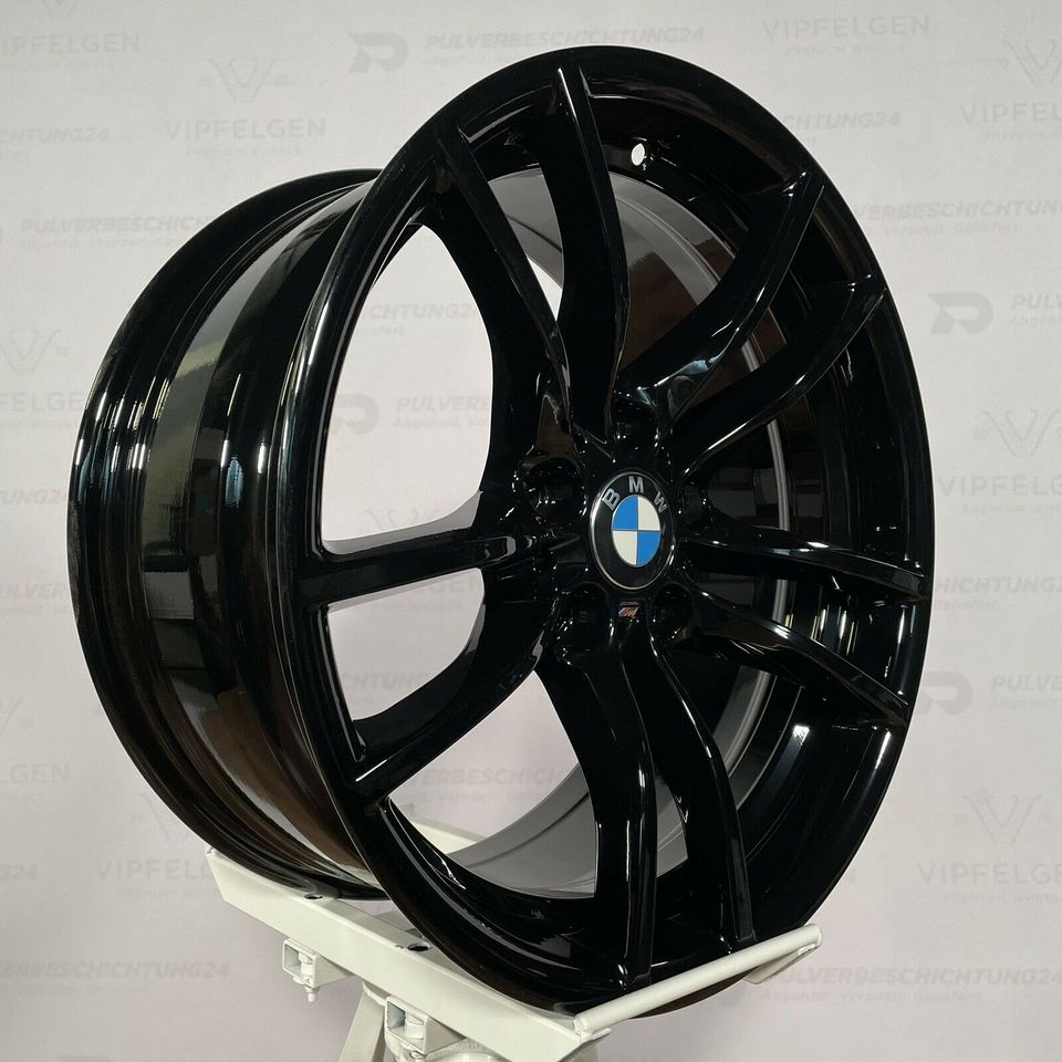 Originale 18 Zoll BMW M2 F87 M3 F80 M4 F82 Styling M640 Alufelgen Felgen Leichtmetallfelgen schwarz glänzend (weitere Farben möglich)