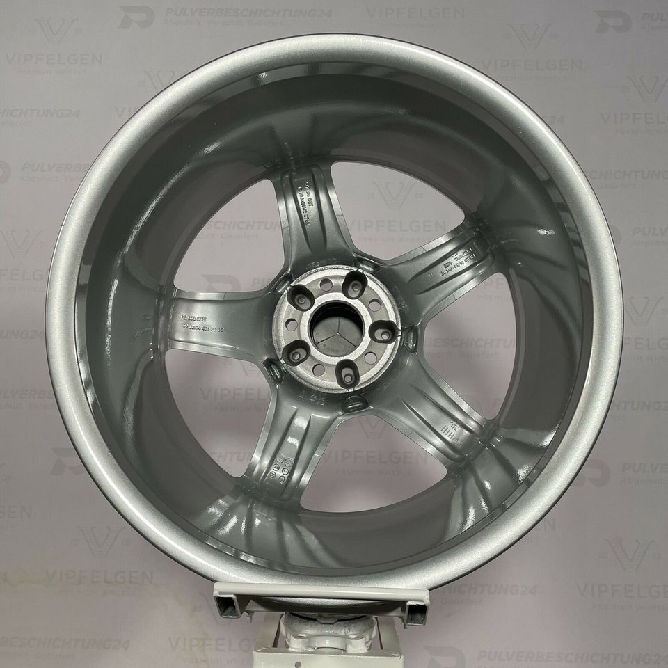 Originale 20 Zoll Mercedes ML 63 AMG W164 Alufelgen Felgen Leichtmetallfelgen A1644012002 im Rohzustand ohne Farbe indiv. auf Kundenwunsch (5 Felgen)