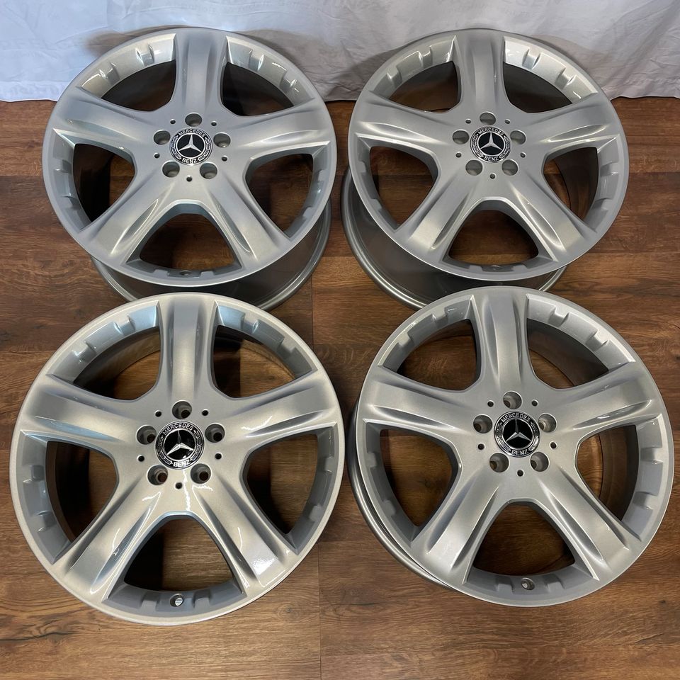 Originale 19 Zoll Mercedes ML W164 Alufelgen A1644011202 Felgen Leichtmetallfelgen silber (weitere Farben möglich)