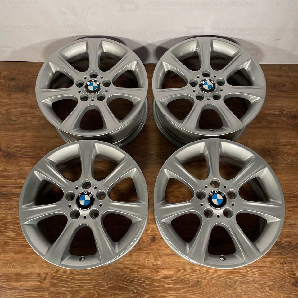 Originale 17 Zoll BMW 3er F30 F31 Styling 394 Sternspeiche Alufelgen Leichtmetallfelgen Felgen silber glänzend (andere Farben möglich)