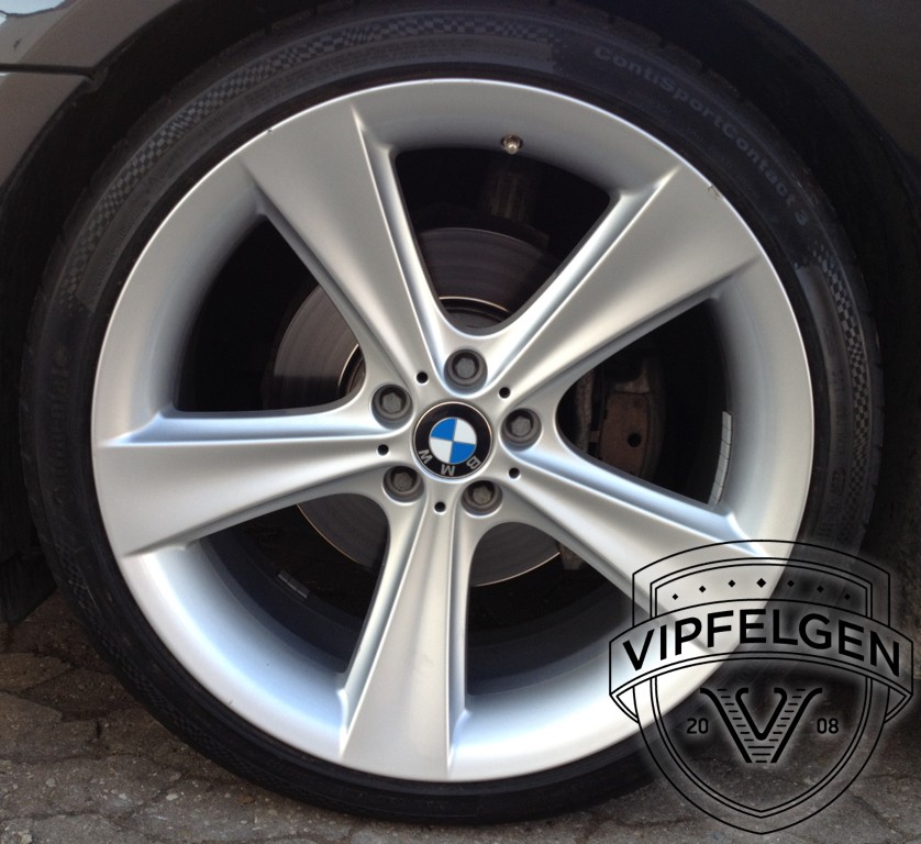 Originale 19 Zoll BMW 5er E60 Styling 128 Sternspeiche Alufelgen Felgen Leichtmetallfelgen silber glänzend (weitere Farben möglich)