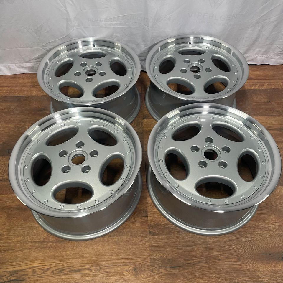 Originale 17 Zoll BMW Z3 und 3er E36 BBS RT082 Alufelgen Felgen Leichtmetallfelgen silber mit glanzgedrehtem Bett (weitere Farben möglich) 