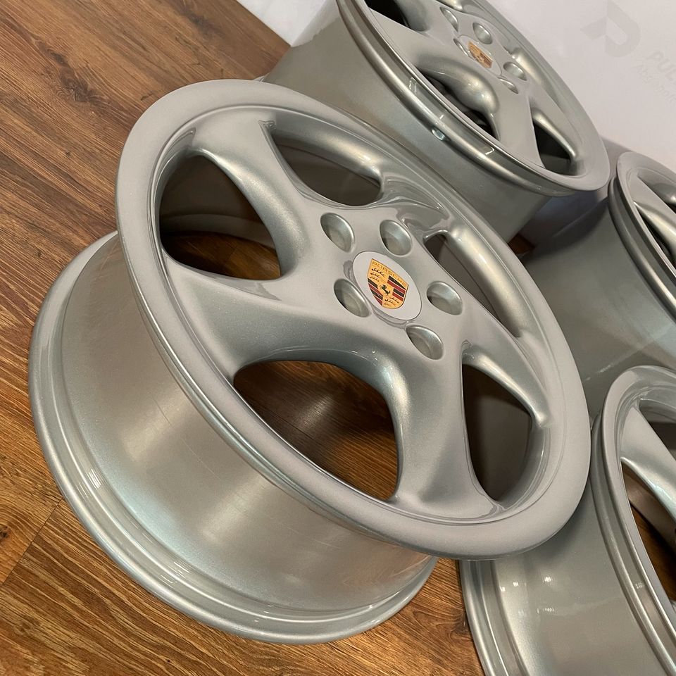 Originale 18 Zoll Porsche 911 993 Carrera Alufelgen Felgen Leichtmetallfelgen Turbolook (weitere Farben möglich)