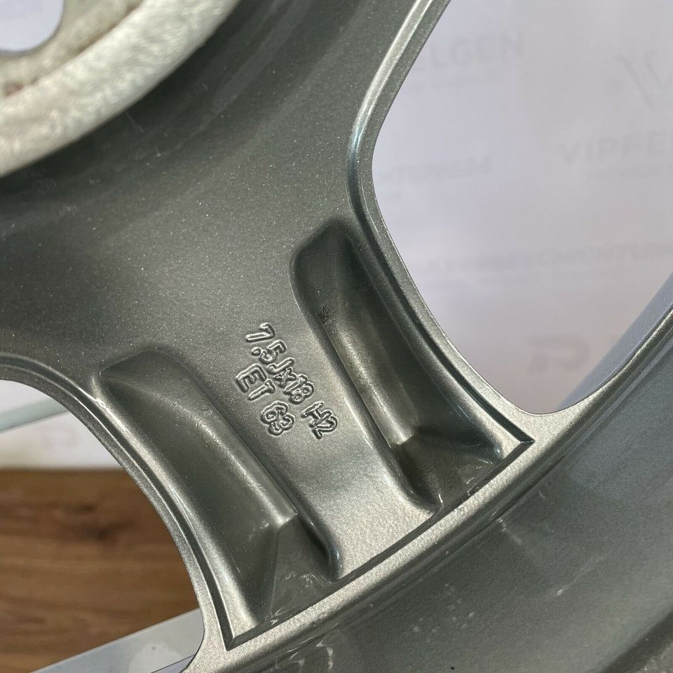 Originale 18 Zoll Mercedes G-Klasse W463 Alufelgen Felgen Leichtmetallfelgen Silber mit glanzgedrehter Front (andere Farben möglich)
