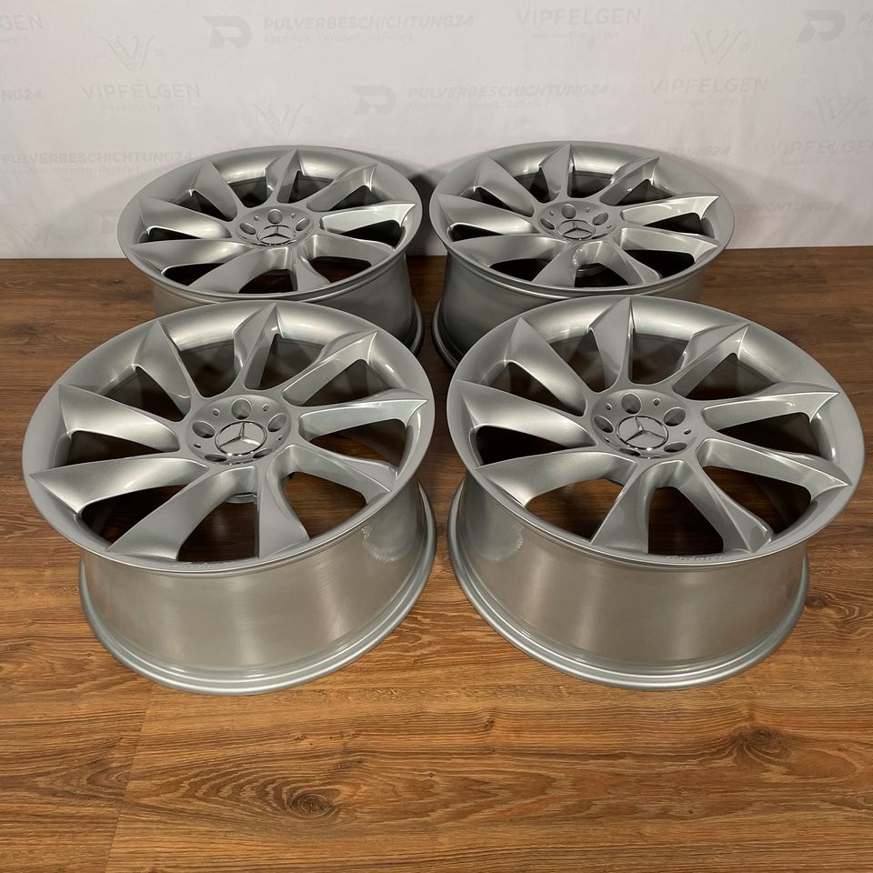 Originale 21 Zoll Lorinser RS8 Mercedes ML GLE W166 W164 Alufelgen Felgen Leichtmetallfelgen silber glänzend (weitere Farben möglich)