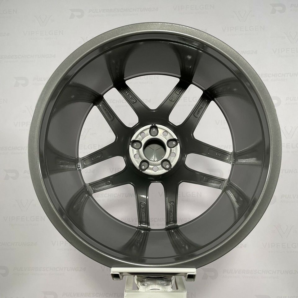 Originale 21 Zoll AMG Mercedes GLE Coupe C292 A292 Alufelgen Felgen Leichtmetallfelgen silber mit glanzgedrehter Front (weitere Farben möglich)