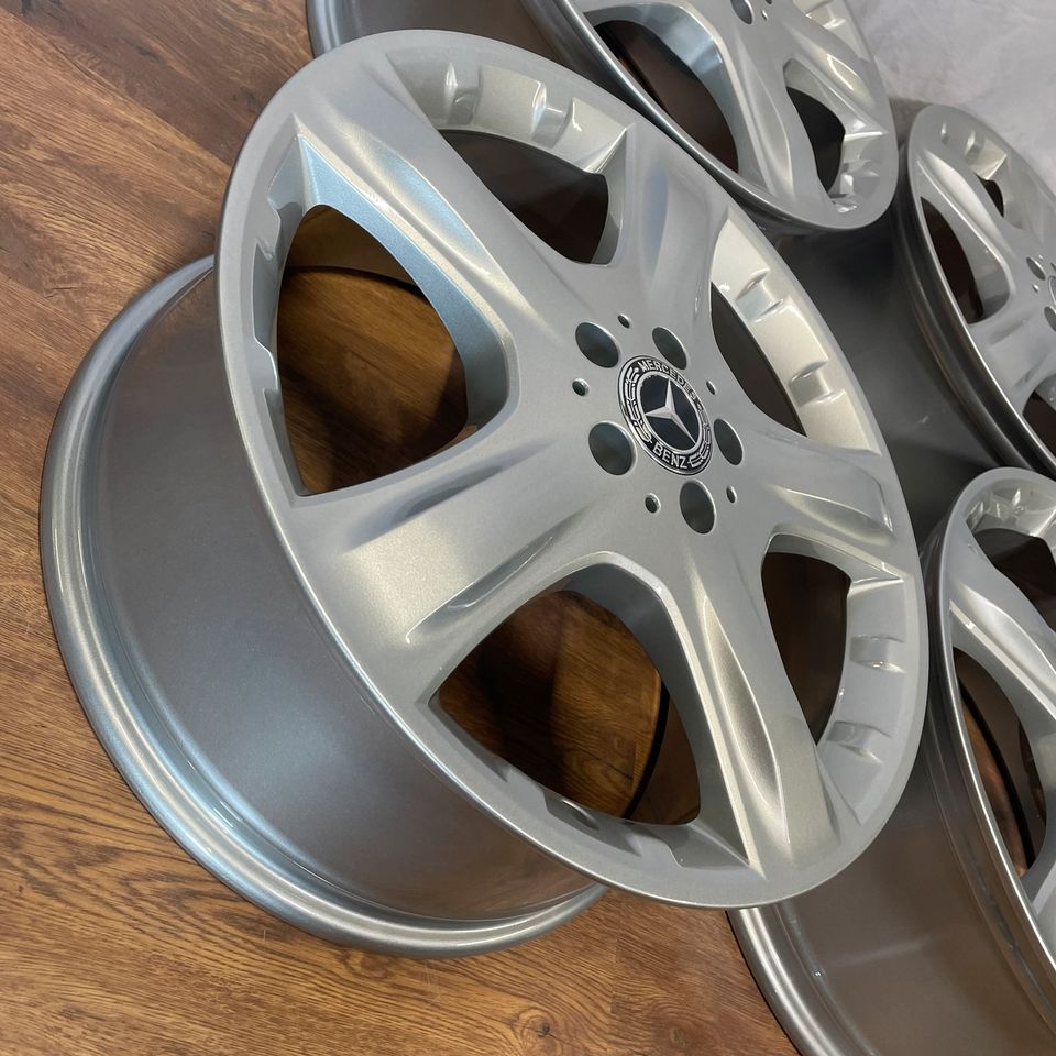 Originale 19 Zoll Mercedes ML W164 Alufelgen A1644011202 Felgen Leichtmetallfelgen silber (weitere Farben möglich)